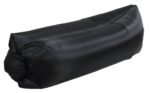 Μάυρη Φουσκωτή Πολυθρόνα Παραλίας 260 x 70cm