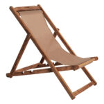 Ξύλινη Πτυσσόμενη Σεζλόνγκ Οξυά 100(L) x 60(D) x 84(H)cm