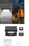 Led Ηλιακό Φωτιστικό Με Αισθητήρα Φωτός 14 x 9cm