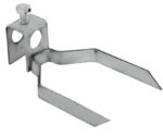 Πηρούνα Σούβλας Κοκορετσιού Χρωμίου 13mm x 9cm