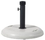 Λευκή Τσιμεντένια Βάση Ομπρέλας 22Kgr , ⌀ 48cm