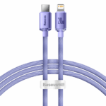 Baseus Crystal Shine Series Cable Type-C to Lightning 20W 1.2m Lilac
