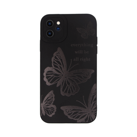 Vivid Silicone Case Apple iPhone 11 Pro Max Butterfly