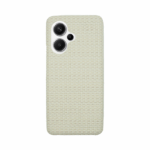 Vivid Woven Pattern Case Redmi 13C Beige