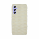 Vivid Woven Pattern Case Samsung Galaxy A54 5G Beige