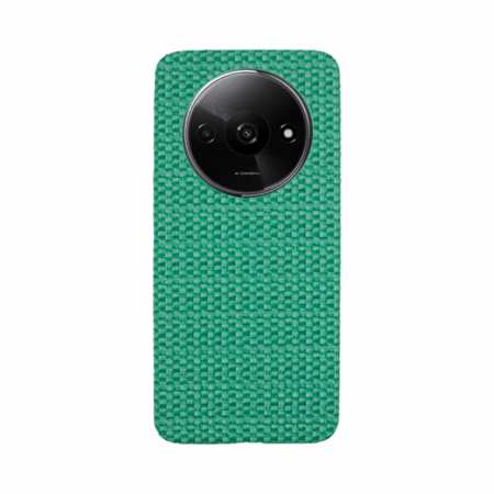 Vivid Woven Pattern Case Redmi A3 Green