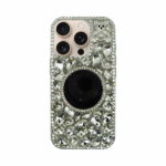 Vivid Diamond Case with Mirror Apple iPhone 16 Pro Silver