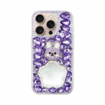 Vivid Diamond Case with Mirror Apple iPhone 16 Pro Purple