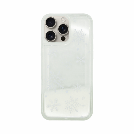 Vivid Silicone Case Snowflake Apple iPhone 16 Pro Max