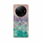 Vivid Mermaid Scale Silicone Case Redmi A3 Colorful