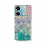 Vivid Mermaid Scale Silicone Case Redmi Note 13 5G Colorful