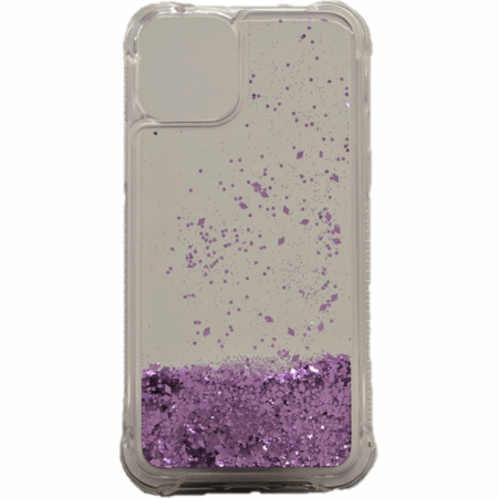 Vivid Liquid Glitter Case Apple iPhone 11 Pro Purple