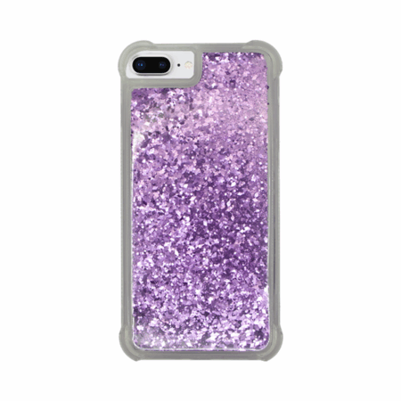 Vivid Liquid Glitter Case Apple iPhone 6/6s/7/8 Plus Purple