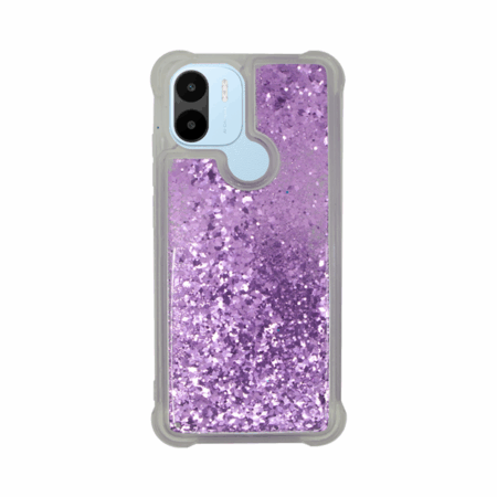 Vivid Liquid Glitter Case Xiaomi Redmi A2 Purple