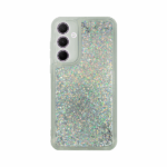 Vivid Liquid Glitter Case Samsung Galaxy A35 5G Silver