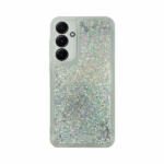 Vivid Liquid Glitter Case Samsung Galaxy A55 5G Silver