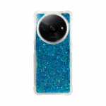 Vivid Liquid Glitter Case Redmi A3 Blue