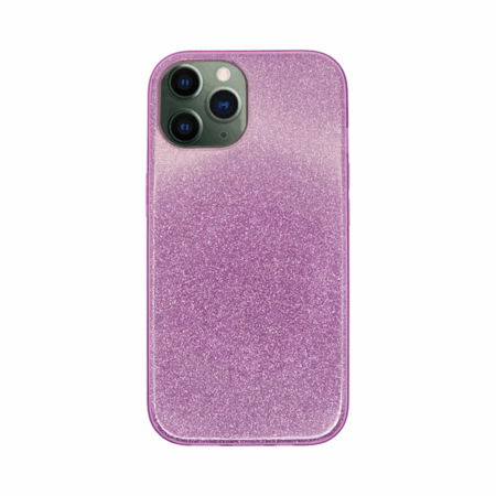 Vivid Glitter Shine Plastic Hard Case Apple iPhone 11 Pro Max Purple