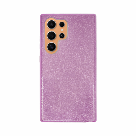 Vivid Glitter Shine Plastic Hard Case Samsung Galaxy S24 Ultra Purple