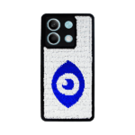 Vivid Sequin Case Redmi Note 13 5G Silver/Blue