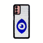 Vivid Sequin Case Samsung Galaxy A04s Silver/Blue