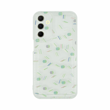 Vivid TPU Case Samsung Galaxy A15 4G/5G Clear/Multicolor Shapes