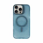 Vivid Magsafe Glitter Protective Case Apple iPhone 16 Pro Max Blue