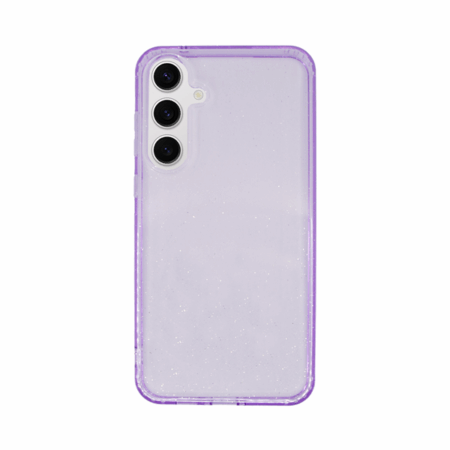 Vivid Silicone Anti-Scratch Glitter Case Samsung Galaxy A15 4G/5G Purple