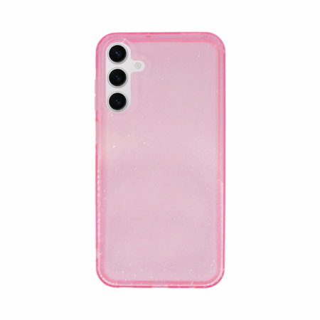 Vivid Silicone Anti-Scratch Glitter Case Samsung Galaxy A55 5G Pink
