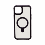 Vivid Magsafe Ring Stand Case Apple iPhone 14 Transparent/Purple