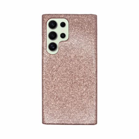 Vivid Glitter Case Samsung Galaxy S24 Ultra Rose Gold
