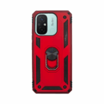 Vivid Ring Rugged Armor Case Xiaomi Redmi 12C Red