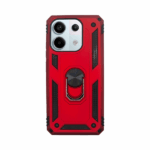 Vivid Ring Rugged Armor Case Redmi Note 13 Pro/Poco X6 5G Red