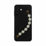 Vivid Silicone Case Pearl Chain Samsung Galaxy A26 Black