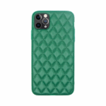 Vivid Diamond Shape PU Leather Case Apple iPhone 11 Pro Max Green