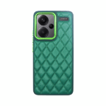 Vivid Diamond Shape PU Leather Case Redmi Note 13 Pro+ 5G Green