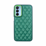 Vivid Diamond Shape PU Leather Case Samsung Galaxy A15 4G/5G Green
