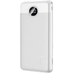 Charmast Powerbank 10000mAh PD 20W LED Screen Display White