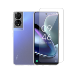 Vivid Set Gelly Case Transparent + Tempered Glass TCL 50 5G