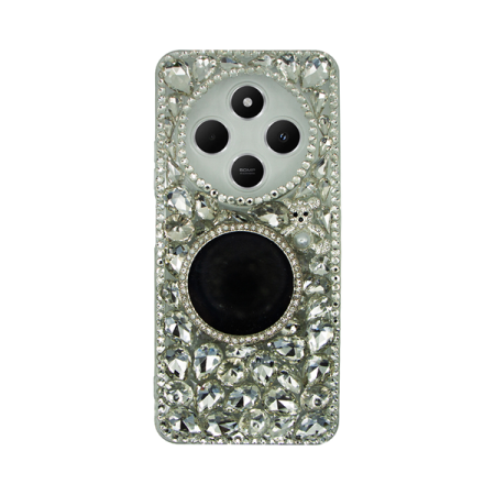 Vivid Diamond Case with Mirror Redmi 14C 4G Silver