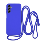 Vivid Silicone Lace Cover Samsung Galaxy A14 4G/5G Jewelry Blue