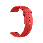 Vivid Universal Watch Strap Silicone 22mm Red