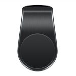 Vivid L Shape Clip Magnetic Air Vent Mount Phone Holder Black