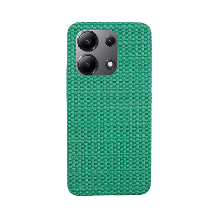 Vivid Woven Pattern Case Redmi Note 13 5G Green
