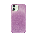 Vivid Glitter Shine Plastic Hard Case Apple iPhone 12/12 Pro Purple
