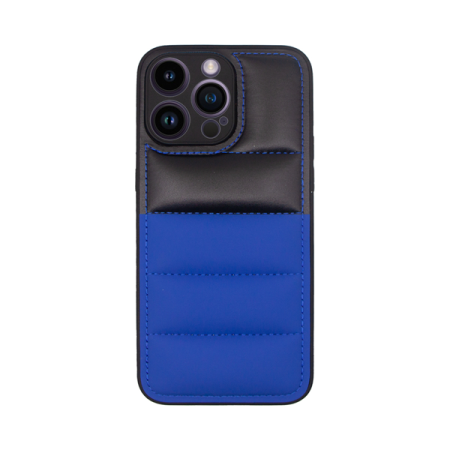 Vivid Puffer Back Cover Apple iPhone 14 Pro Max Blue/Black