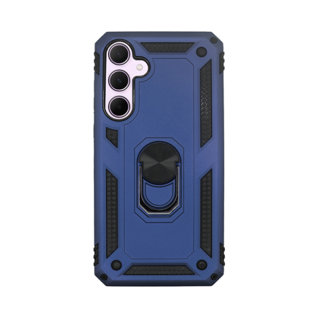 Vivid Ring Rugged Armor Case Samsung Galaxy A35 5G Blue
