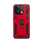 Vivid Ring Rugged Armor Case Redmi Note 13 5G Red