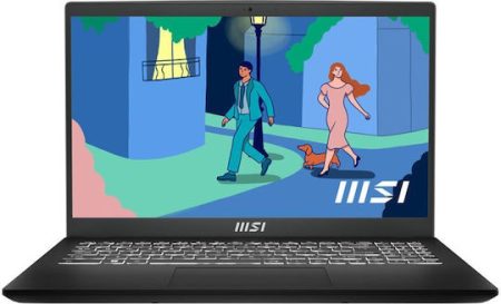 MSI Laptop Modern 15 B7M 15.6'' FHD IPS R5-7430U/16GB/512GB SSD/Win 11 Home/2Y/Classic Black