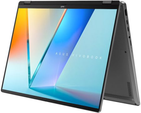 ASUS Laptop Vivobook 16 Flip OLED TP3607SA-OLED-RJ027W 16'' 3K  (2880 x 1800) 120Hz/Ultra 7 258V/32GB/1TB SSD NVMe PCIe 4.0/Win 11 Home/2Y/Matte Gray